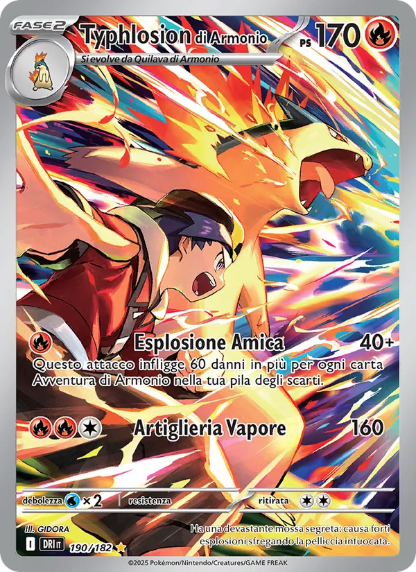 Typhlosion di Armonio (Destined Rivals #190/182)