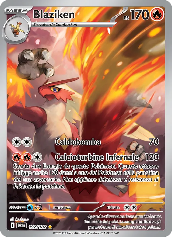 Blaziken (Rivali Predestinati #192/182)
