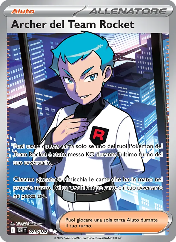 Archer del Team Rocket (Rivali Predestinati #223/182)