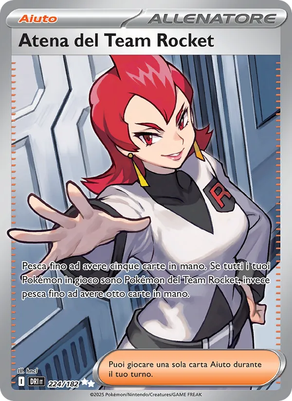 Atena del Team Rocket (Rivali Predestinati #224/182)