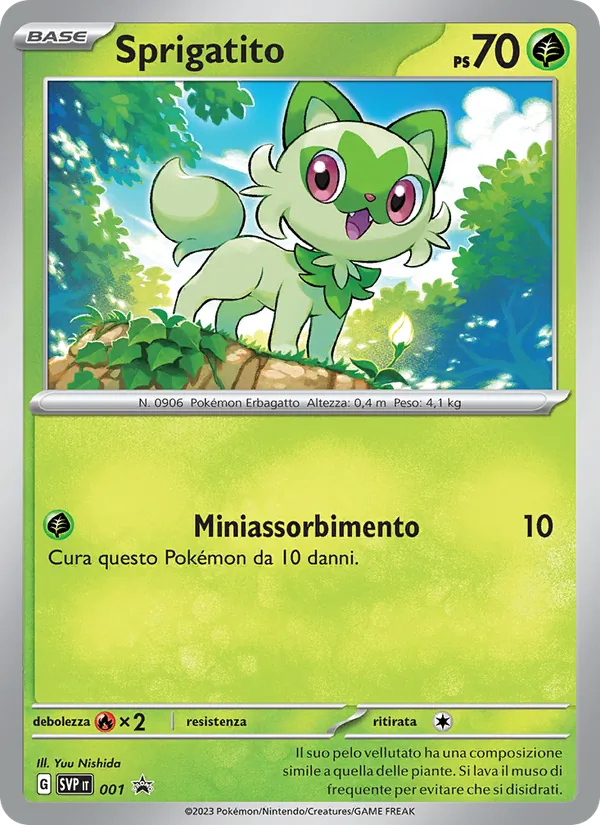 Sprigatito (SVP Black Star Promos #001/225)