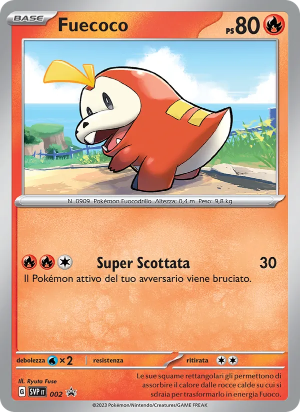 Fuecoco (SVP Black Star Promos #002/225)