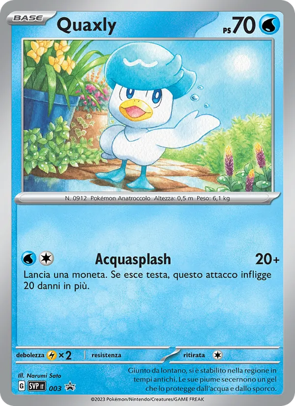 Quaxly (SVP Black Star Promos #003/225)