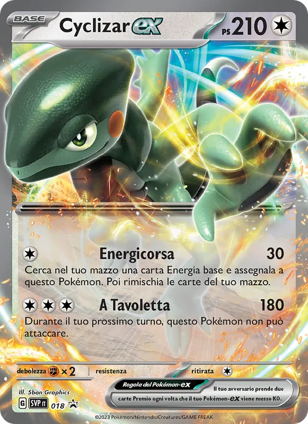 Cyclizar-ex (SVP Black Star Promos #018/225)