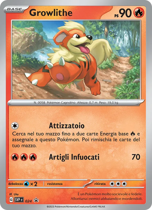 Growlithe (SVP Black Star Promos #024/225)