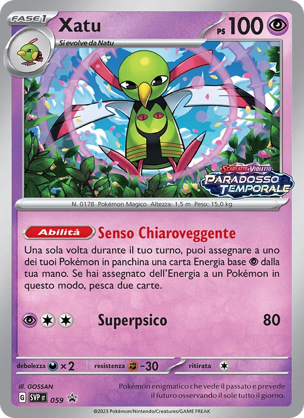 Xatu (SVP Black Star Promos #059/225)