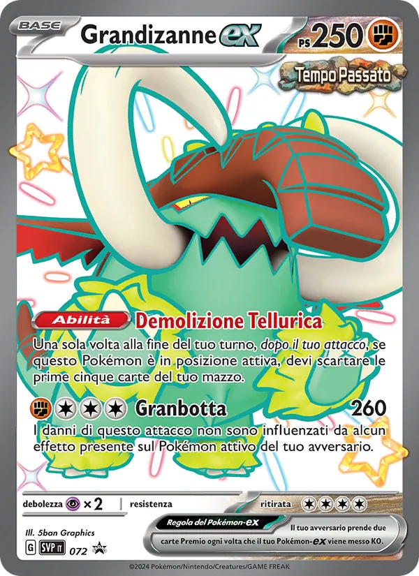 Grandizanne-ex (SVP Black Star Promos #072/225)
