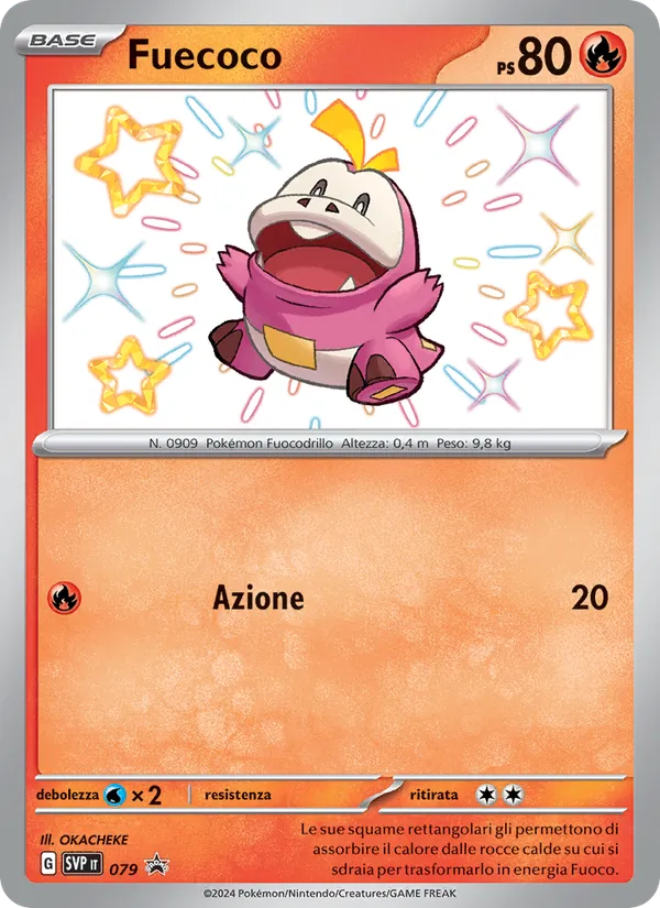 Fuecoco (SVP Black Star Promos #079/225)