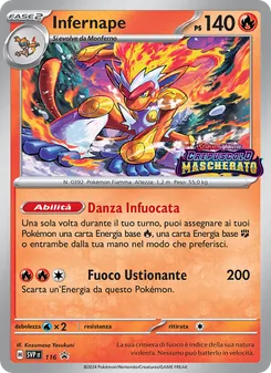 Infernape (SVP Black Star Promos #116/225)