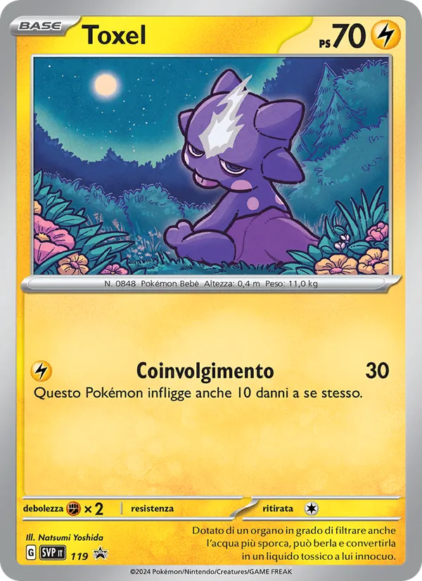 Toxel (SVP Black Star Promos #119/225)