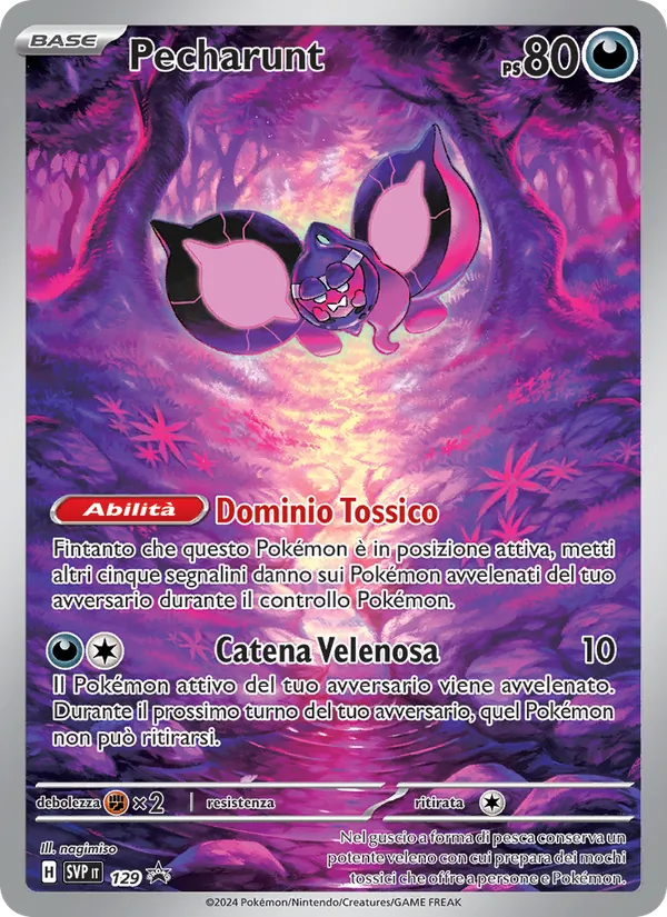 Pecharunt (SVP Black Star Promos #129/225)