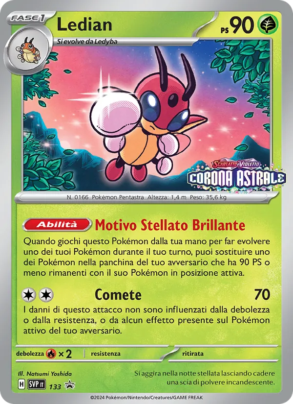 Ledian (SVP Black Star Promos #133/225)