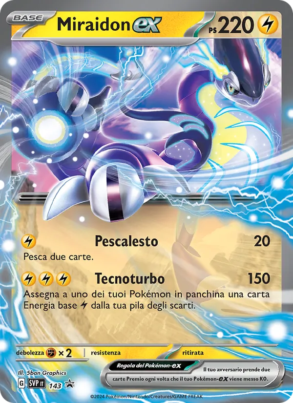 Miraidon-ex (SVP Black Star Promos #143/225)