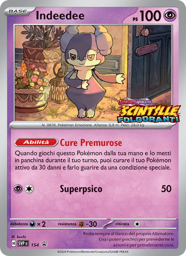 Indeedee (SVP Black Star Promos #154/225)
