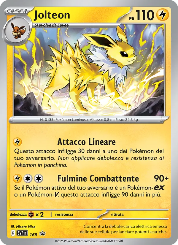 Jolteon (SVP Black Star Promos #169/225)