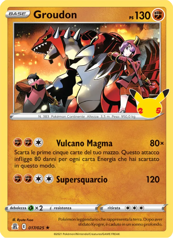 Groudon (Gran Festa #17/25)