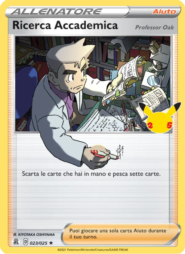 Ricerca Accademica (Professor Oak) (Gran Festa #23/25)