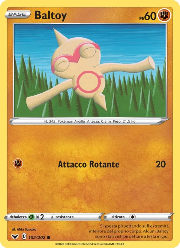 Baltoy (Sword & Shield #102/202)