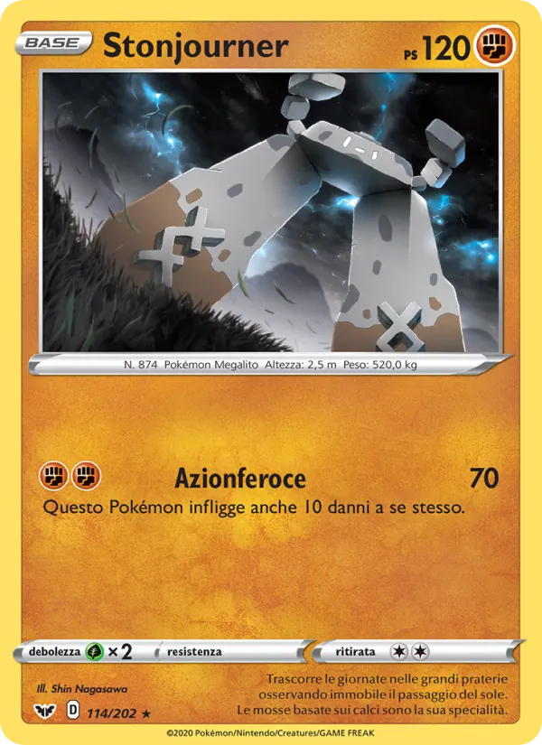 Stonjourner (Spada e Scudo #114/202)
