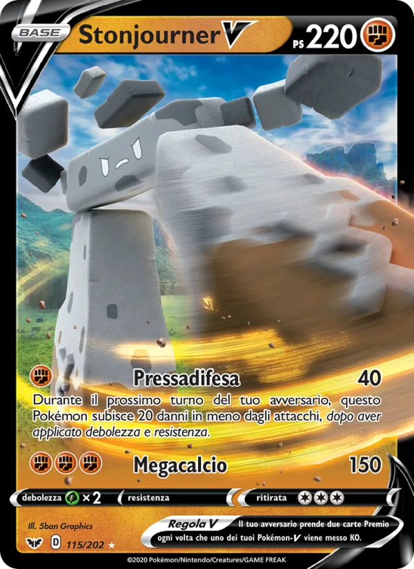 Stonjourner V (Spada e Scudo #115/202)