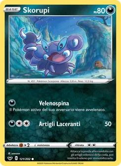 Skorupi (Spada e Scudo #121/202)