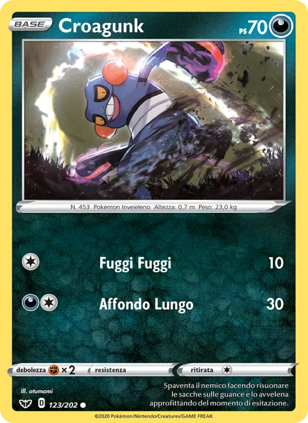 Croagunk (Spada e Scudo #123/202)