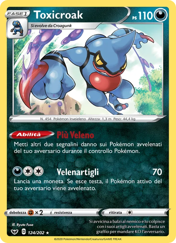 Toxicroak (Spada e Scudo #124/202)