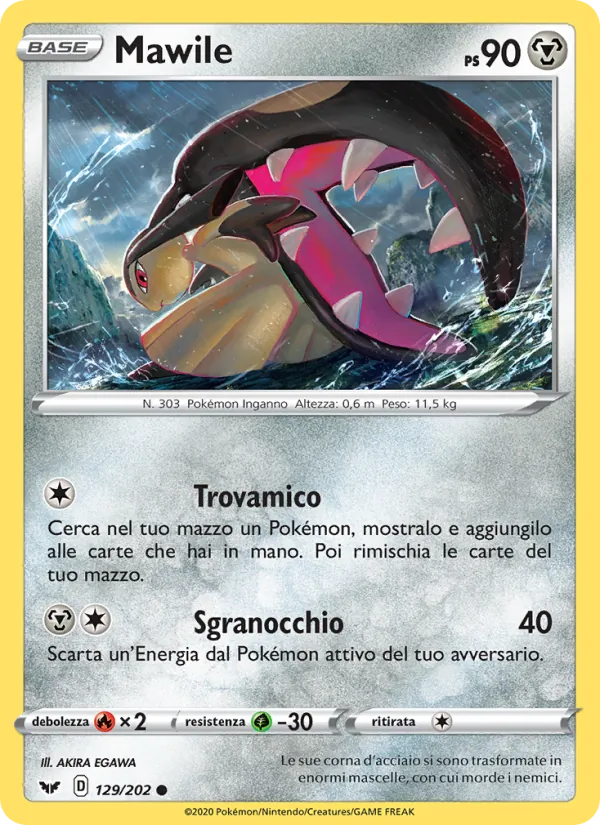 Mawile (Spada e Scudo #129/202)