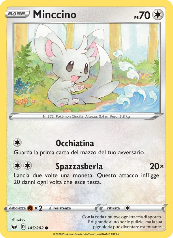 Minccino (Spada e Scudo #145/202)