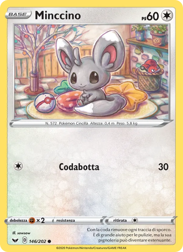 Minccino (Sword & Shield #146/202)