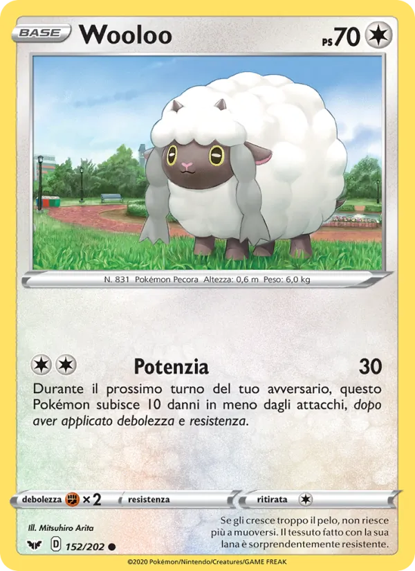 Wooloo (Sword & Shield #152/202)