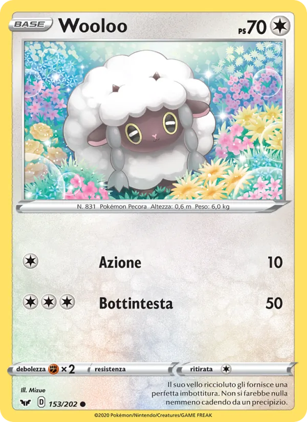 Wooloo (Sword & Shield #153/202)