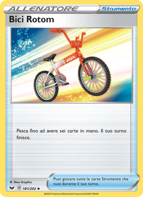 Bici Rotom (Spada e Scudo #181/202)