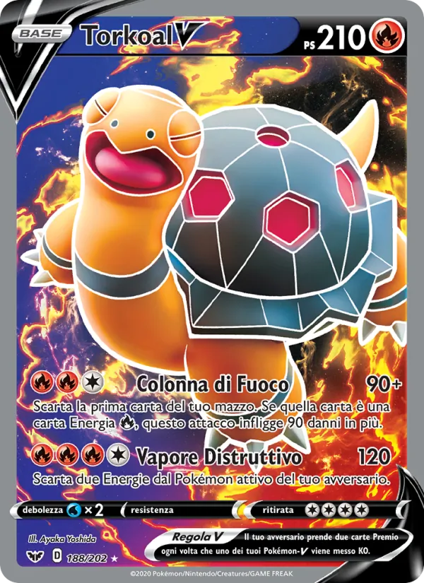 Torkoal V (Spada e Scudo #188/202)
