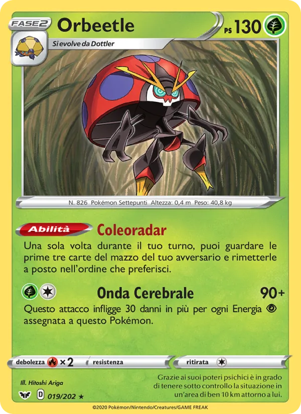 Orbeetle (Sword & Shield #19/202)