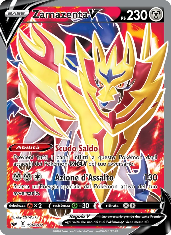 Zamazenta V (Spada e Scudo #196/202)