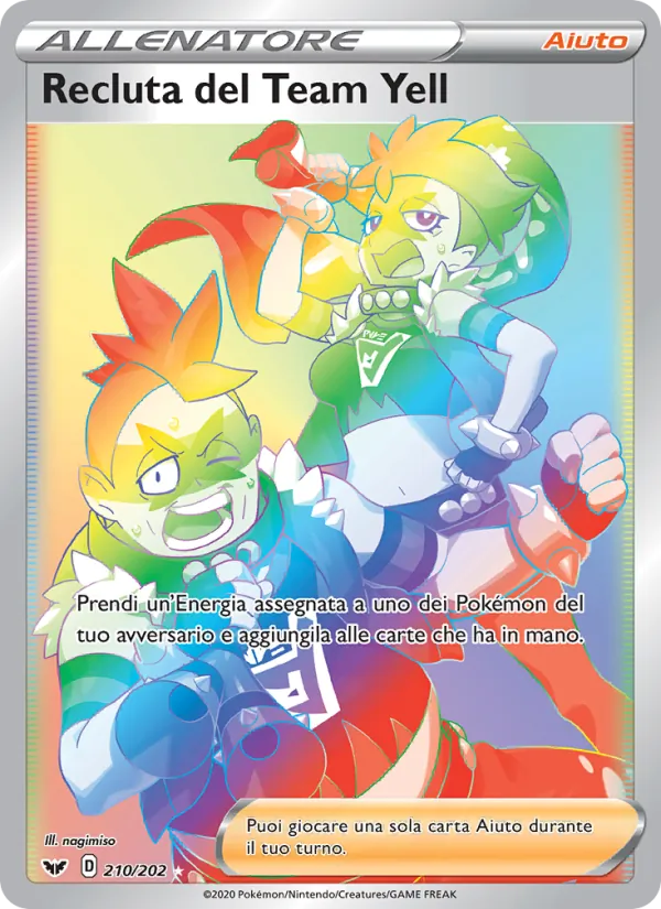 Recluta del Team Yell (Sword & Shield #210/202)