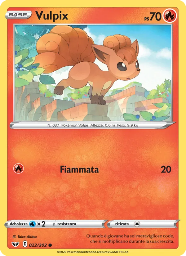 Vulpix (Sword & Shield #22/202)