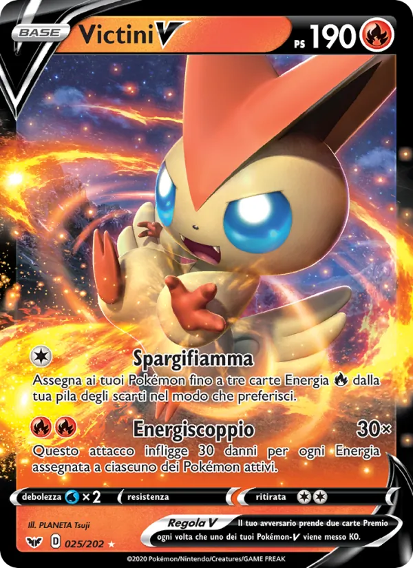 Victini V (Spada e Scudo #25/202)