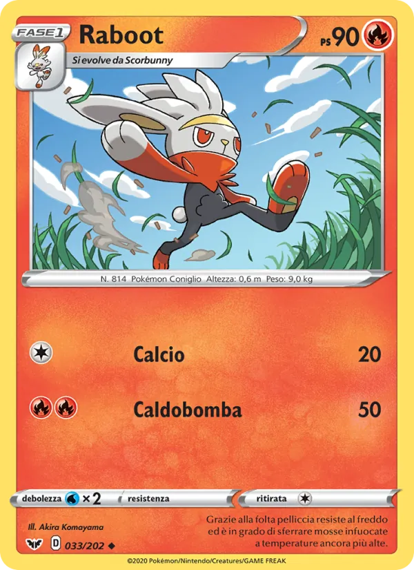 Raboot (Spada e Scudo #33/202)