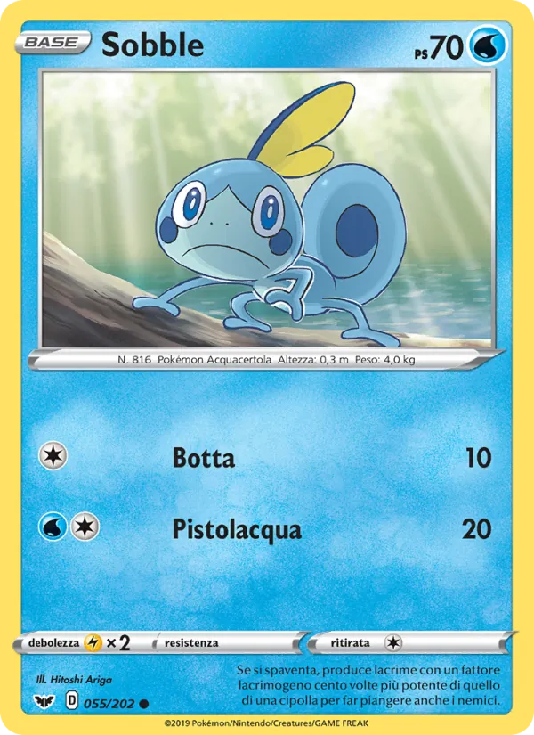 Sobble (Sword & Shield #55/202)