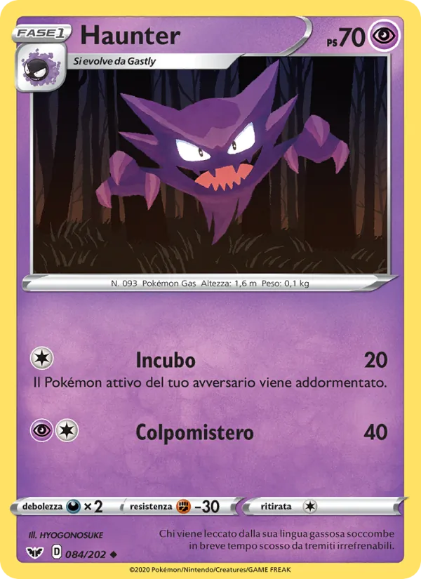 Haunter (Spada e Scudo #84/202)