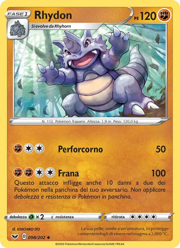 Rhydon (Spada e Scudo #98/202)