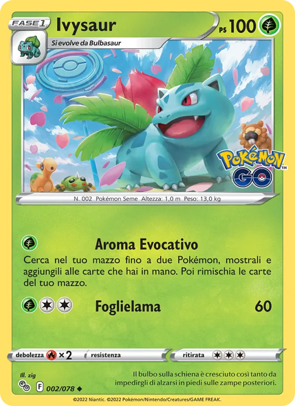 Ivysaur (Pokémon GO #002/78)
