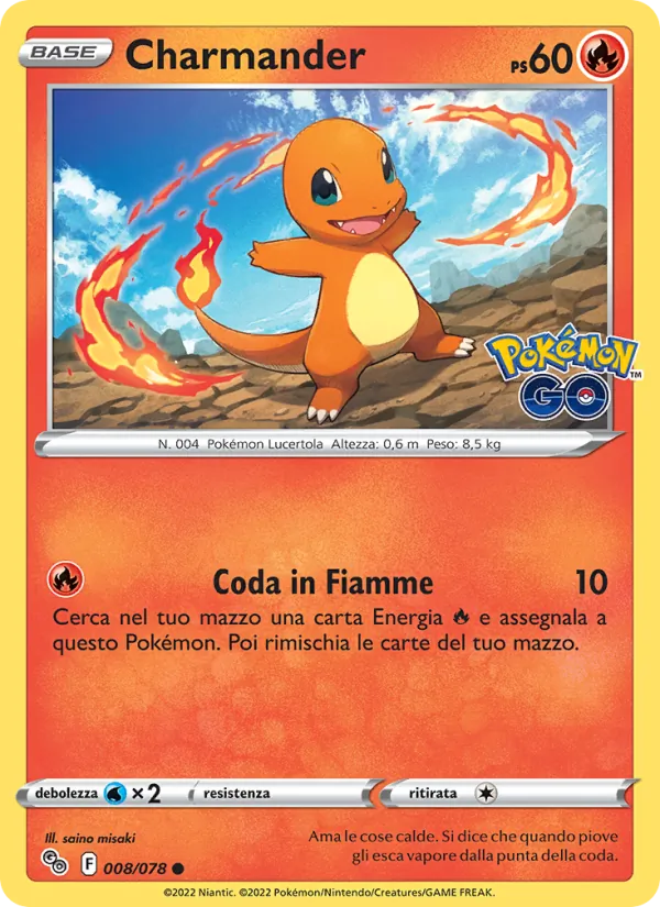 Charmander (Pokémon GO #008/78)