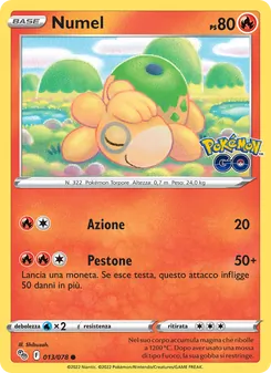Numel (Pokémon GO #013/78)