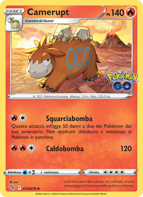 Camerupt (Pokémon GO #014/78)