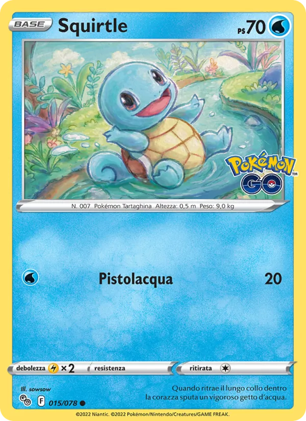 Squirtle (Pokémon GO #015/78)