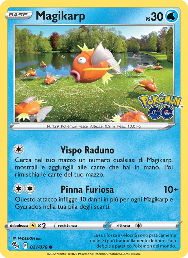 Magikarp (Pokémon GO #021/78)