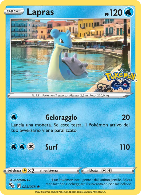 Lapras (Pokémon GO #023/78)